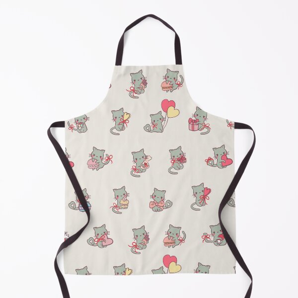 Item preview, Valentine’s Day Cats (Light cream) designed and sold by HarunaMcDesigns.