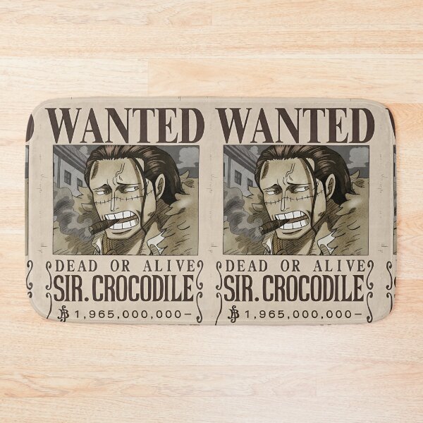 Item preview, Sir. Crocodile Wanted Poster designed and sold by The Anime Guild.