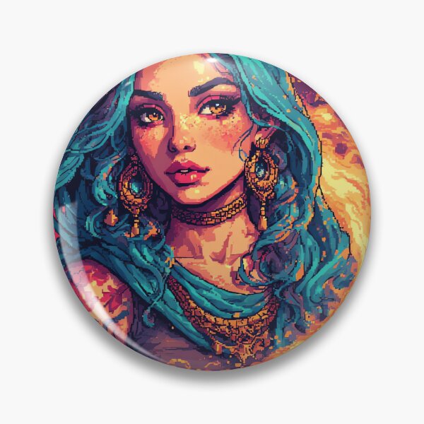 Item preview, Retro Beautiful Girl designed and sold by pexoboy.