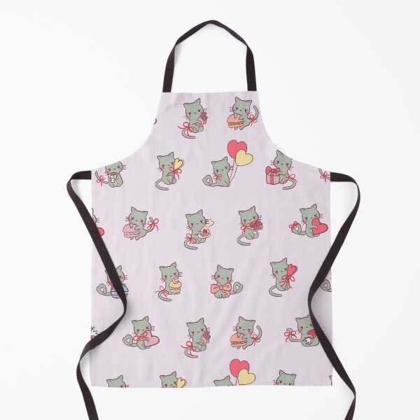 Item preview, Valentine’s Day Cats (Pink) designed and sold by HarunaMcDesigns.