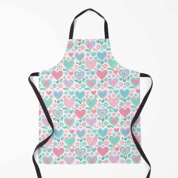Item preview, Pastel Love Hearts & Floral Background designed and sold by DLORA DESIGN  .