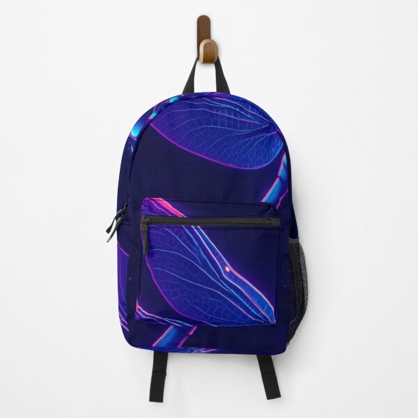 Item preview, Neon Dragonfly Vaporwave Cyber Insect Art designed and sold by GolabMagic.