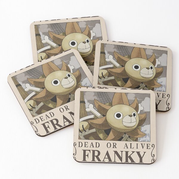Item preview, Franky Wanted Poster designed and sold by The Anime Guild.