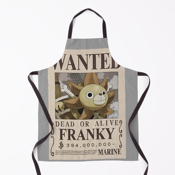 Item preview, Franky Wanted Poster designed and sold by The Anime Guild.