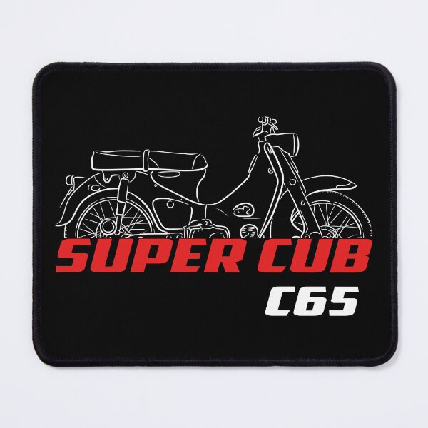 Item preview, Honda Super Cub C65 1964-1969 for bikers, Motorcycle designed and sold by ThrottleArts.