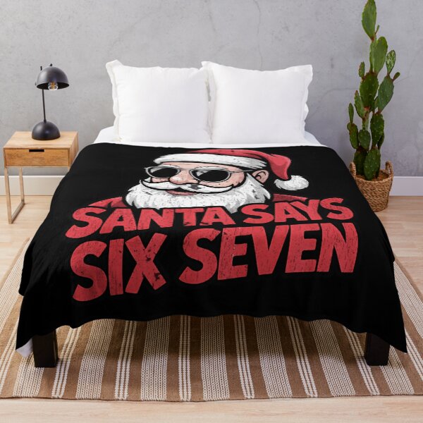 Item preview, Seven Retro Santa Bruh Says Happy Six Holiday Santa Claus designed and sold by ChadnoSmith.