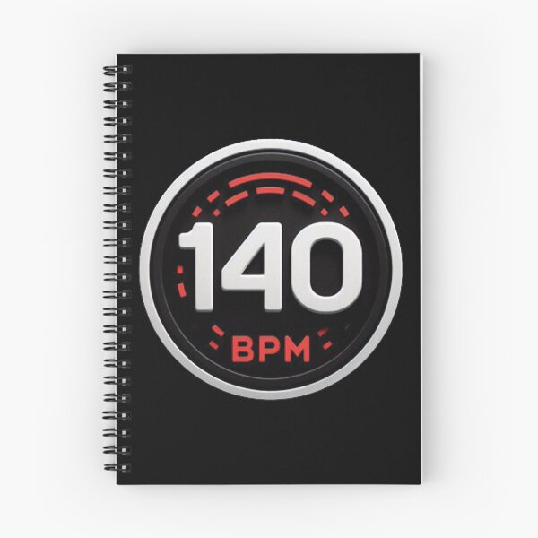 Item preview, 140 BPM Circular Logo - DJ Techno Rave Vibes designed and sold by 140bpmmusic.