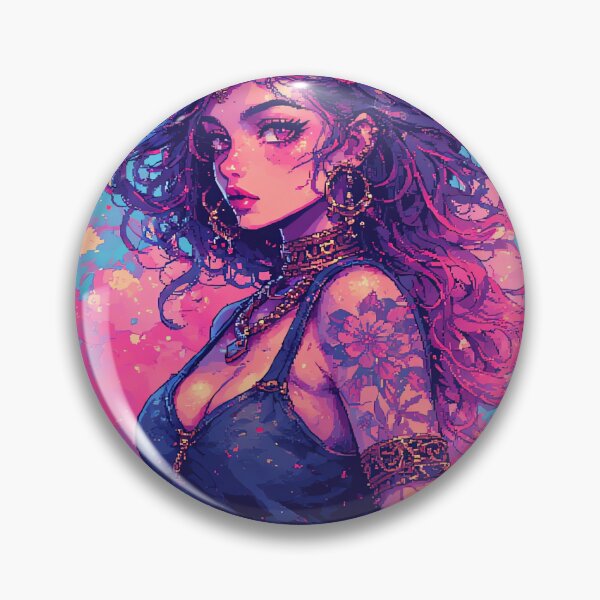 Item preview, Retro Beautiful Girl designed and sold by pexoboy.
