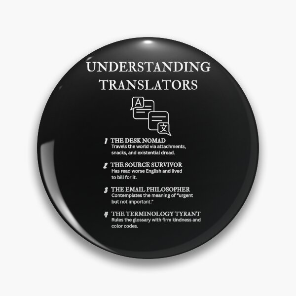 Item preview, Funny Linguist Tee – Translator Life Definitions – Black designed and sold by PsyFlow35.