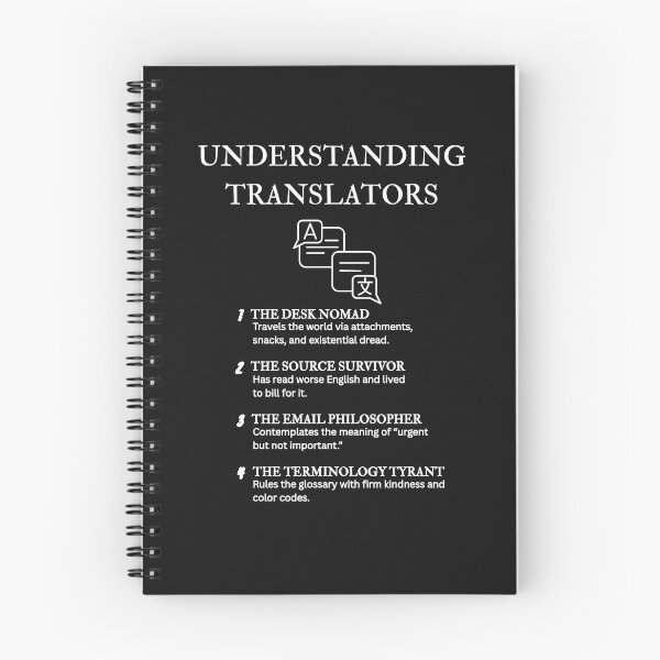 Item preview, Funny Linguist Tee – Translator Life Definitions – Black designed and sold by PsyFlow35.