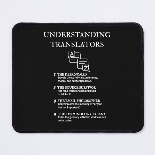 Item preview, Funny Linguist Tee – Translator Life Definitions – Black designed and sold by PsyFlow35.