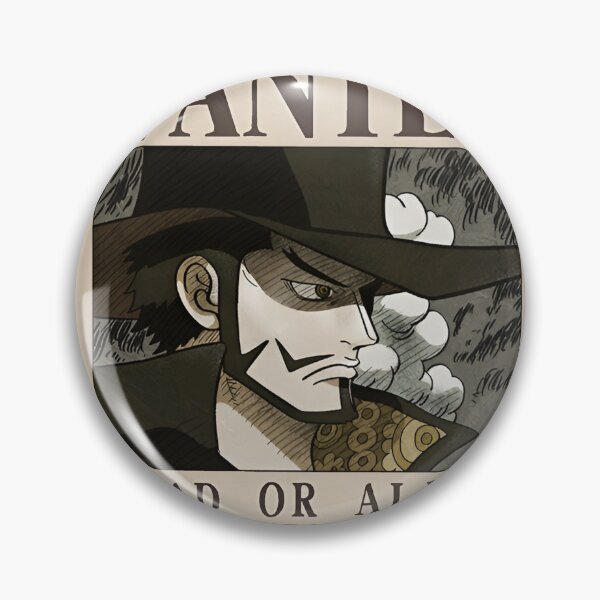 Item preview, Dracule Mihawk Wanted Poster designed and sold by The Anime Guild.