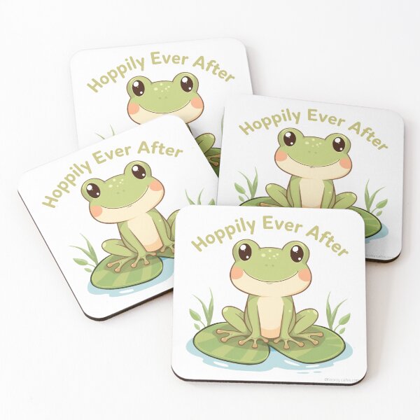 Item preview, Frog – “Hoppily Ever After” designed and sold by The-Dreamy-Zoo.