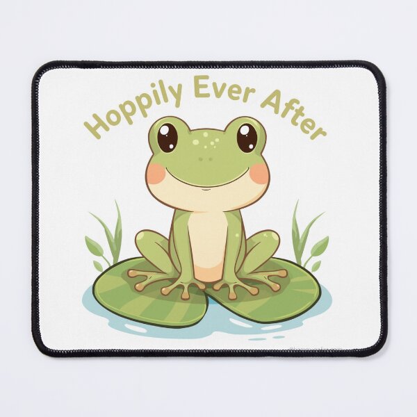 Item preview, Frog – “Hoppily Ever After” designed and sold by The-Dreamy-Zoo.