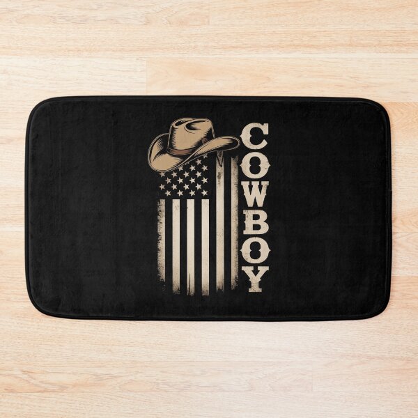 Item preview, Western Cowboy Usa Flag designed and sold by JonGogue.