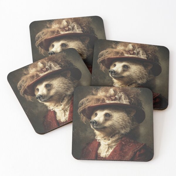 Item preview, Victorian Lady Bear Portrait designed and sold by SpecInkStudio.