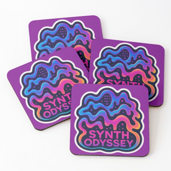 Item preview, Synth Odyssey – Psychedelic Synthwave Journey designed and sold by |TRSSHOP|.