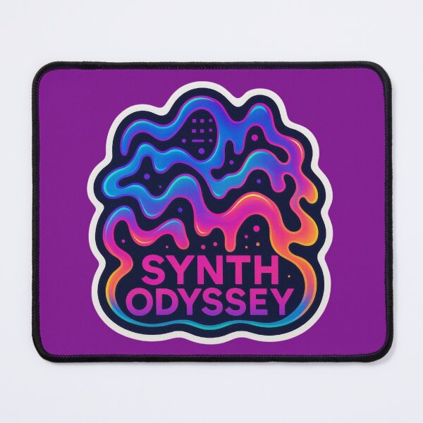Item preview, Synth Odyssey – Psychedelic Synthwave Journey designed and sold by |TRSSHOP|.