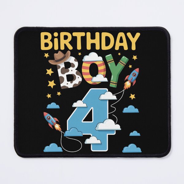 Item preview, Western Family Cowboy 4Th Birthday designed and sold by JonGogue.