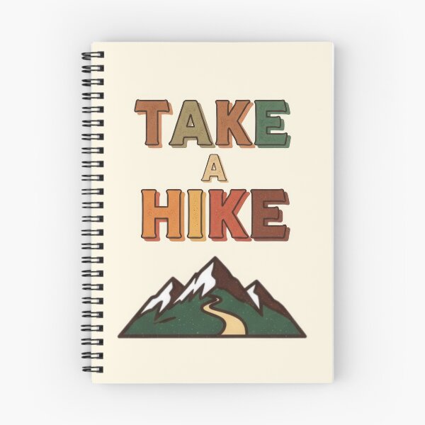 Item preview, Take A Hike – Retro Mountain Hiking Quote Design designed and sold by NoctaHike.