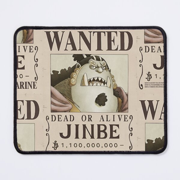 Item preview, Jinbe Wanted Poster designed and sold by The Anime Guild.