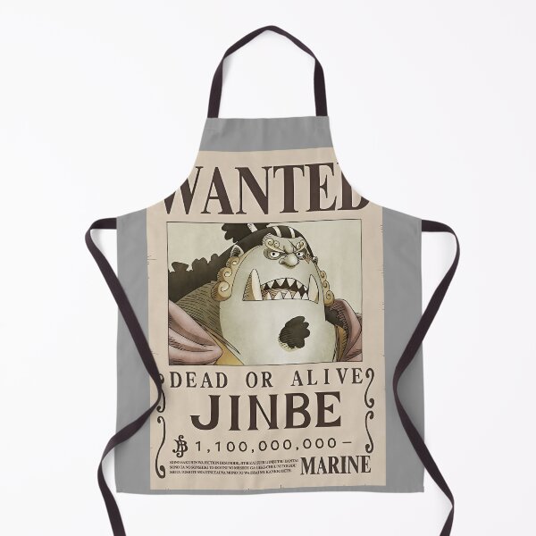 Item preview, Jinbe Wanted Poster designed and sold by The Anime Guild.
