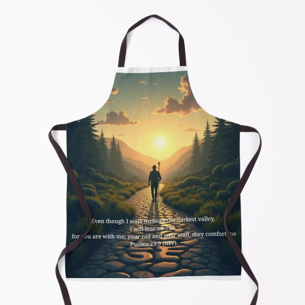 Item preview, Psalm 23 Comfort & Protection | Faith-Inspired Christian Bible Verse Art designed and sold by ebocraft.
