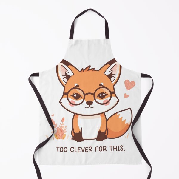 Item preview, Fox – “Too Clever For This” designed and sold by The-Dreamy-Zoo.