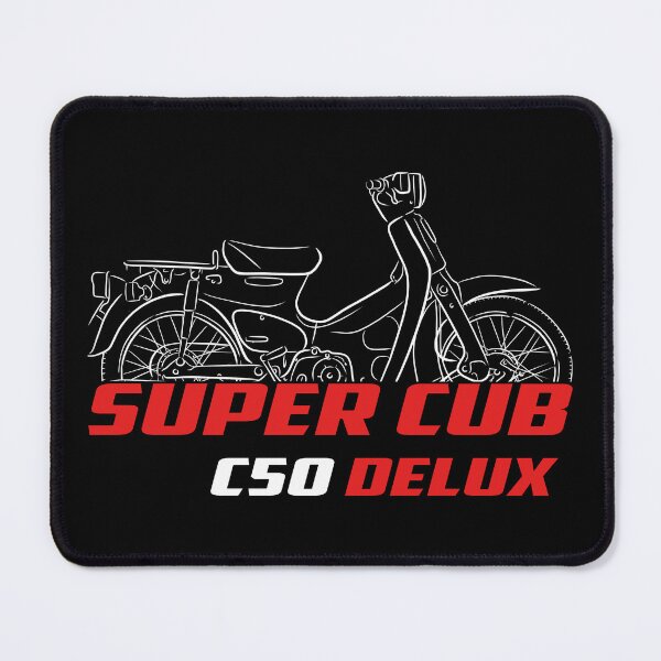 Item preview, Honda Super Cub C50 Delux 1971-1980 for bikers, Motorcycle designed and sold by ThrottleArts.