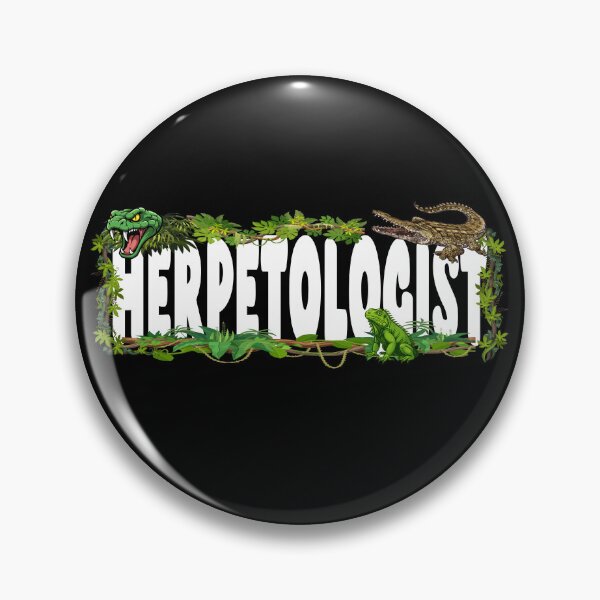 Item preview, HERPETOLOGIST reptile lover reptile keeper lizards and snakes reptile zoo terrarium tropical  designed and sold by Jt41.