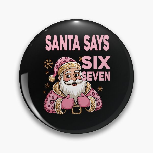 Item preview, Bruh Santa Claus Seven Retro Santa Says Six Happy Holiday designed and sold by ChadnoSmith.