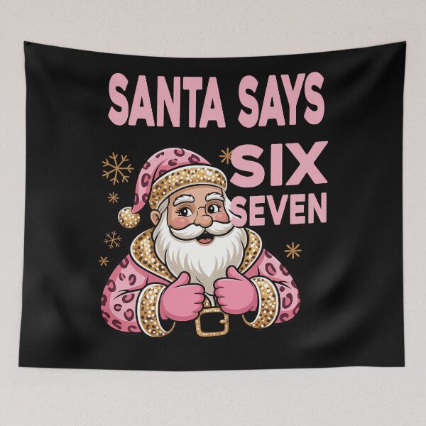 Item preview, Bruh Santa Claus Seven Retro Santa Says Six Happy Holiday designed and sold by ChadnoSmith.