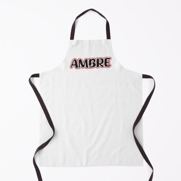 Item preview, Amber, name, pink background designed and sold by CreatiSabi.