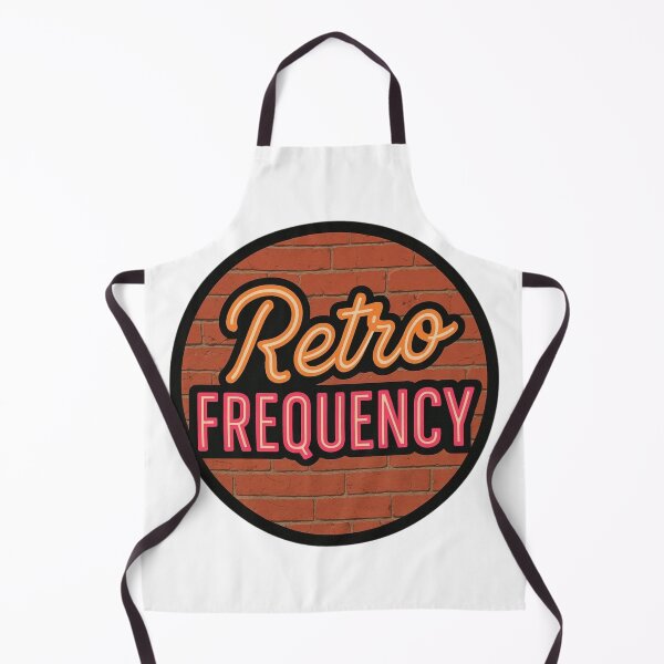 Item preview, Retro Frequency – Neon Brickwave Badge designed and sold by |TRSSHOP|.