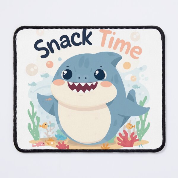 Item preview, Shark – “Snack Time!” designed and sold by The-Dreamy-Zoo.