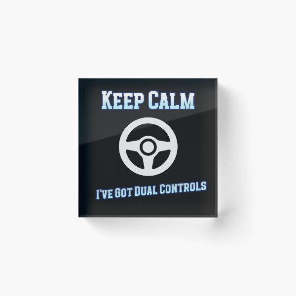 Item preview, KEEP CALM I've got dual controls designed and sold by SZ DesignZ.