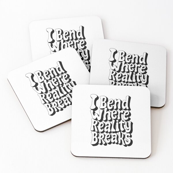 Item preview, Waves of Reality – Distorted Typographic Art” designed and sold by INSOMNIAC101.