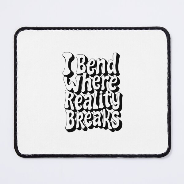 Item preview, Waves of Reality – Distorted Typographic Art” designed and sold by INSOMNIAC101.