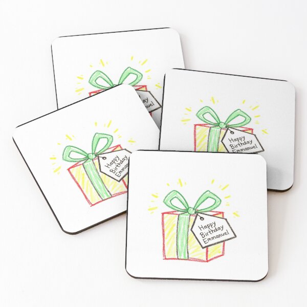 Item preview,  Christmas 2025 Doodle Collection digital - Happy Birthday Emmanuel designed and sold by The Storyteller.