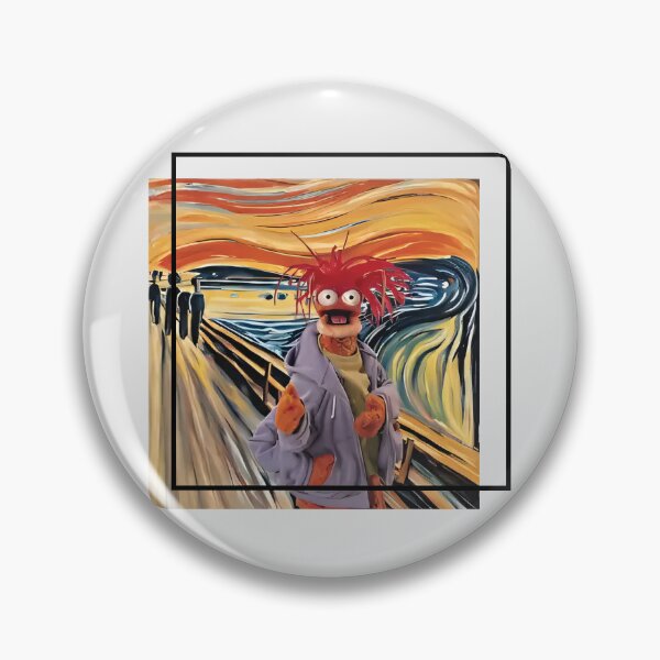 Item preview, The Muppets Scream Painting Retro Funny Vintage Art designed and sold by AishaOneLove.