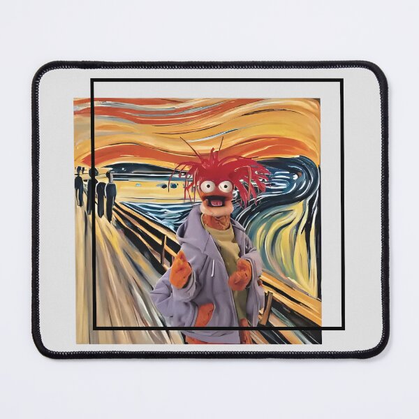 Item preview, The Muppets Scream Painting Retro Funny Vintage Art designed and sold by AishaOneLove.