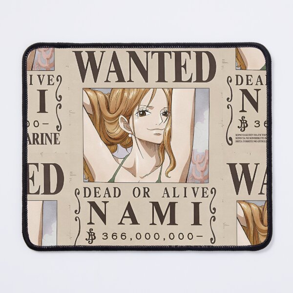 Item preview, Nami Wanted Poster designed and sold by The Anime Guild.