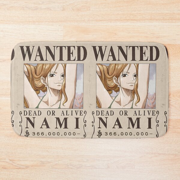 Item preview, Nami Wanted Poster designed and sold by The Anime Guild.