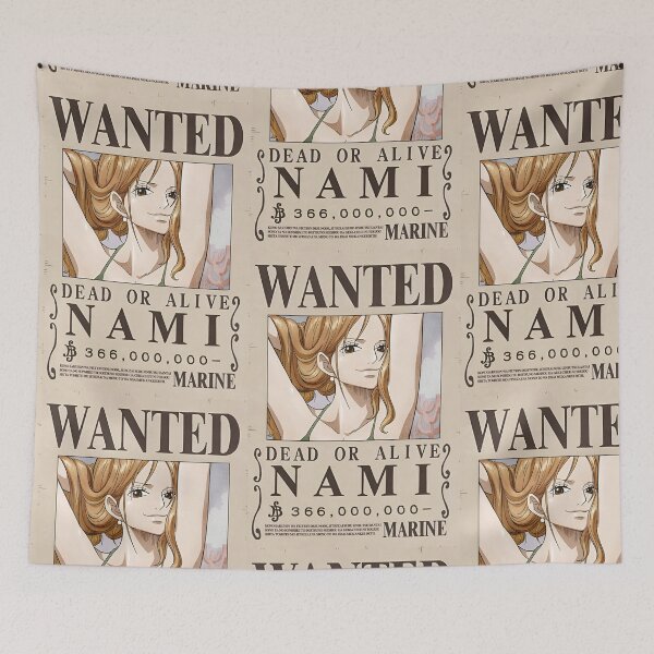 Item preview, Nami Wanted Poster designed and sold by The Anime Guild.