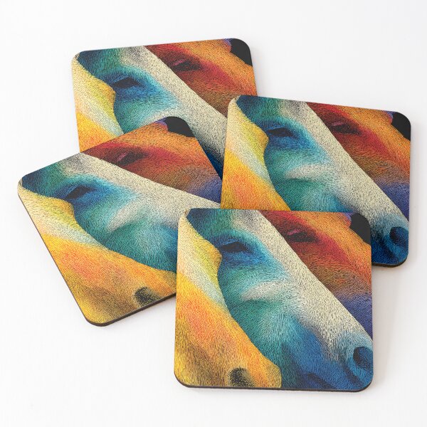 Item preview, Abstract Horses in Vibrant Colors with Dynamic Motion designed and sold by daila70.