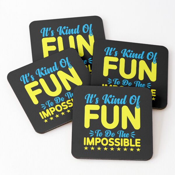 Item preview, It's Kind of Fun to Do the Impossible designed and sold by MursalinDesigns.