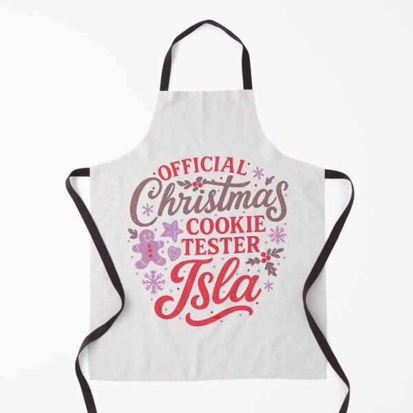 Item preview, Christmas Gift for Isla – Official Cookie Tester designed and sold by Meandmyshop.