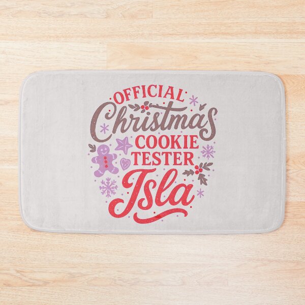 Item preview, Christmas Gift for Isla – Official Cookie Tester designed and sold by Meandmyshop.