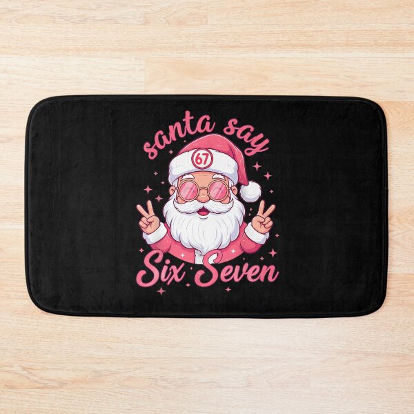 Item preview, Happy Six Says Santa Santa Holiday Retro Claus Bruh Seven designed and sold by ChadnoSmith.