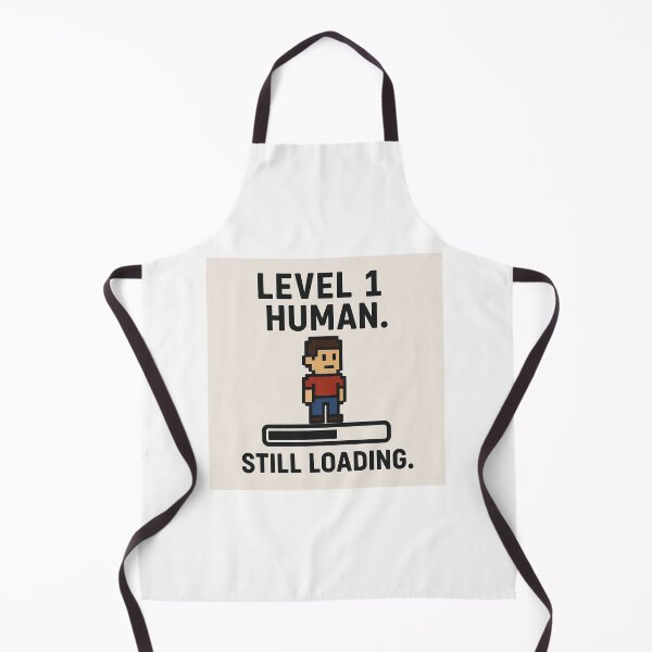 Item preview, Pixel Human Level Loading Design designed and sold by HiteshArt111.